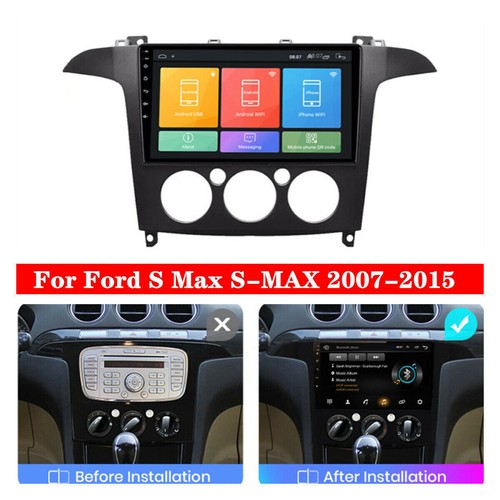 9" Android 10.0 Stereo Radio GPS Navigation WIFI Player For Ford S Max 2007-2015 - Picture 2 of 12