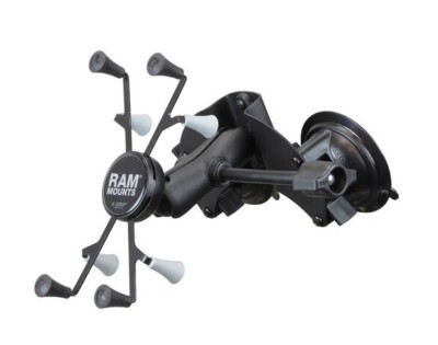 RAM X-Grip with RAM Twist-Lock Suction Cup Mount for 7''-8'' Tablets - Black