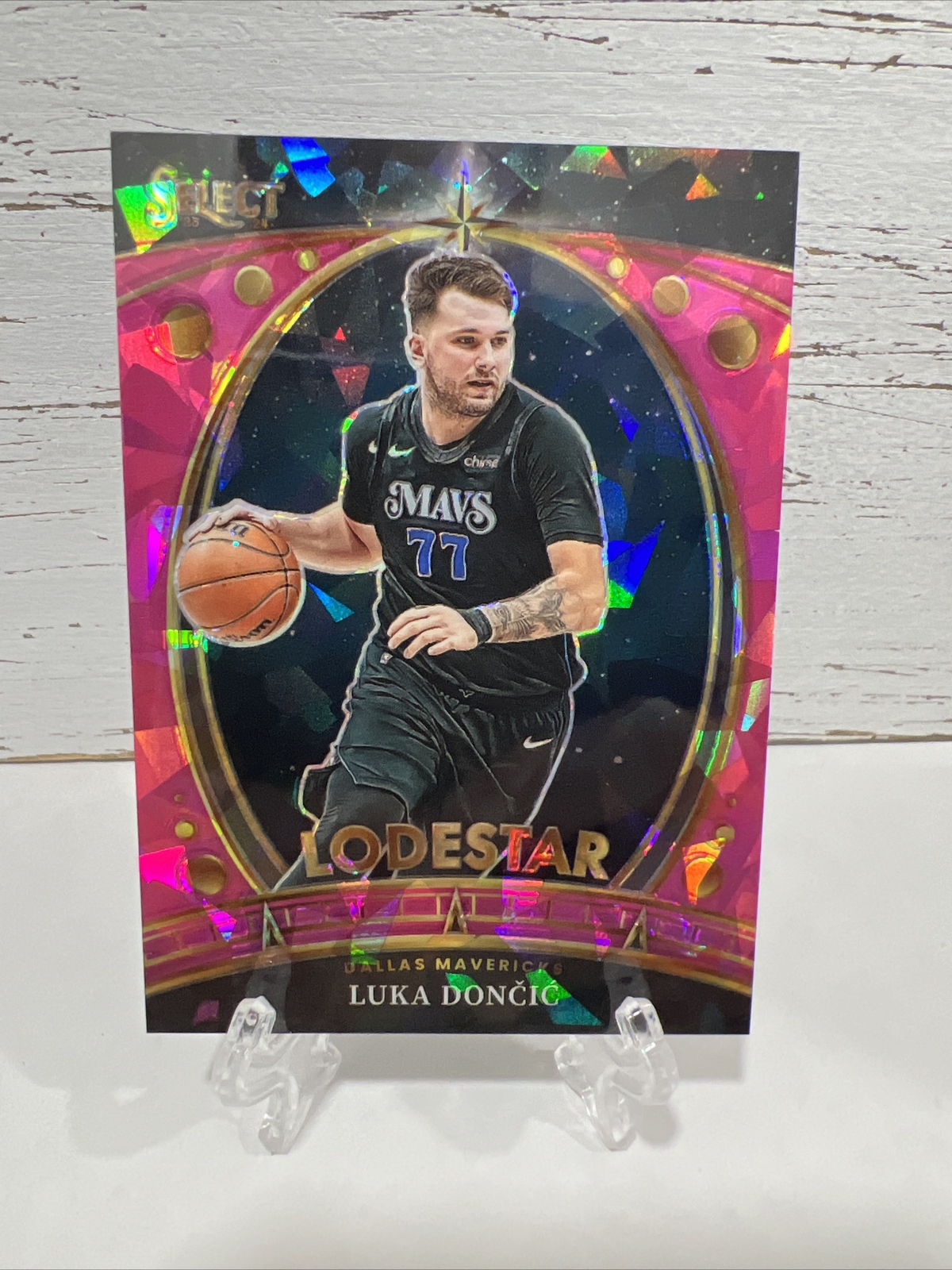 23-24 Panini Select Basketball Luka Doncic Lodestar #7 Pink Ice 54/99