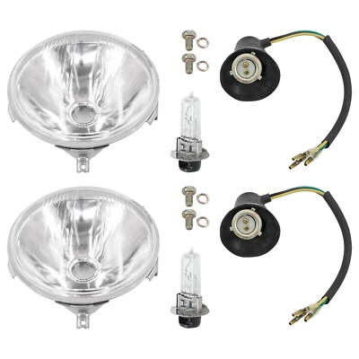 #ad #ad Caltric Headlights amp; Halogen Bulbs For Yamaha Banshee 350 YFZ350 1989 1995 $46.00