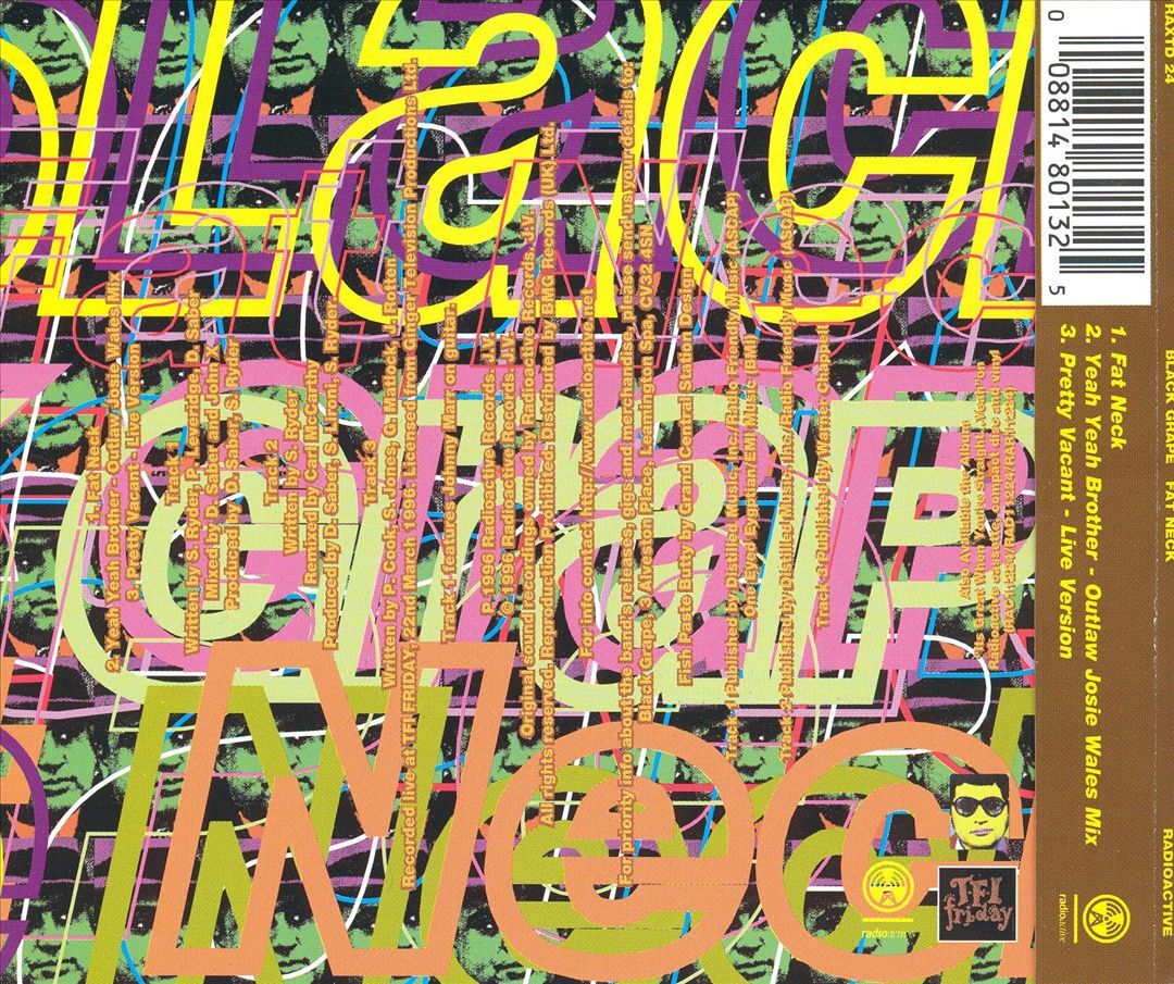 BLACK GRAPE FAT NECK NEW CD | eBay