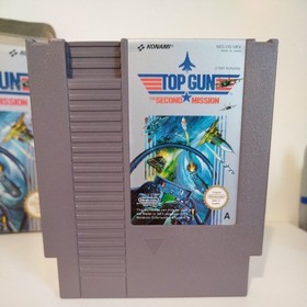 Top Gun Second Mission for Nintendo NES Game - Boxed - No Ins
