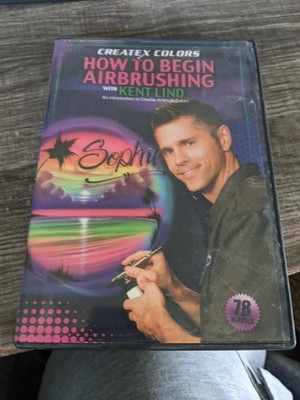 CREATEX COLORS HOW TO BEGIN AIRBRUSHING DVD NOT RATED PREOWNED