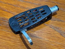 Unbranded Missing Logo Turntable Headshell Black - w/ Wires