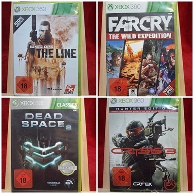 Spiele für die XBox 360 Konvolut Auswahl
