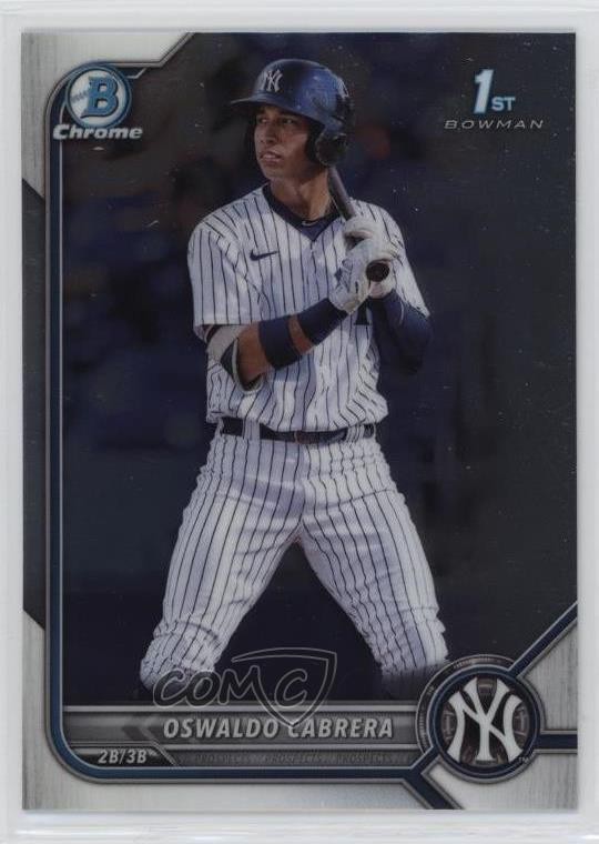 2022 Bowman Chrome Prospects Oswaldo Cabrera #BCP-17 0u0o