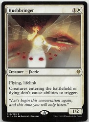 Hushbringer 18/269 Throne of Eldraine Rare MTG