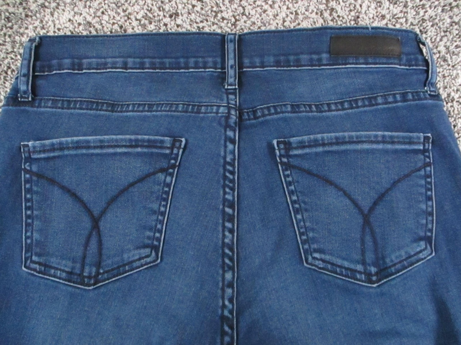 Jeans Womens 10 Blue Ultimate Skinny Mid Rise Stretch 30x29