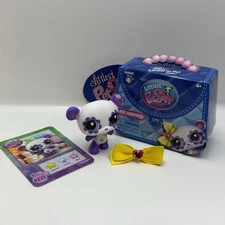 PANDA BEAR #G7 #225 - Authentic Littlest Pet Shop - Hasbro LPS