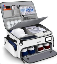 Golf Trunk Organizer, Waterproof Car Golf Locker with Separate Ventilated Com...