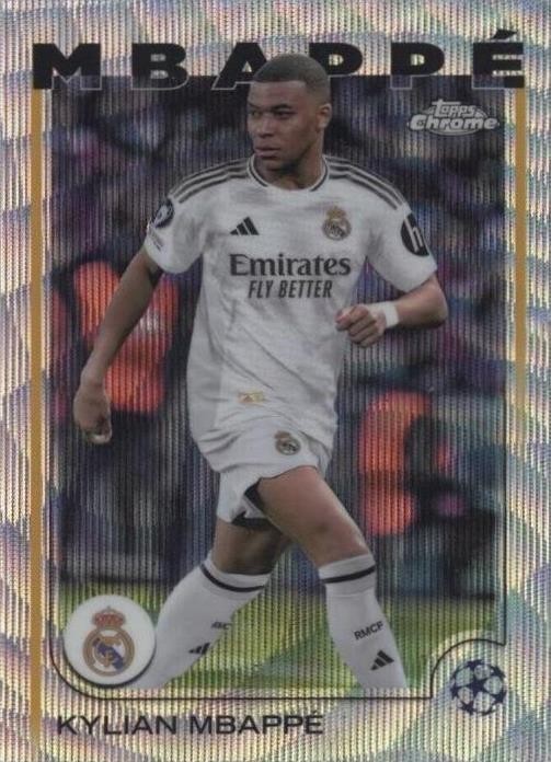 2024-25 Topps Chrome Uefa Club Competitions - Kylian Mbappe #1