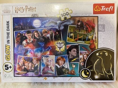 Harry Potter jigsaw Trefl 100 Piece Glow in the Dark Puzzle NEW Free P&P - Picture 2 of 10