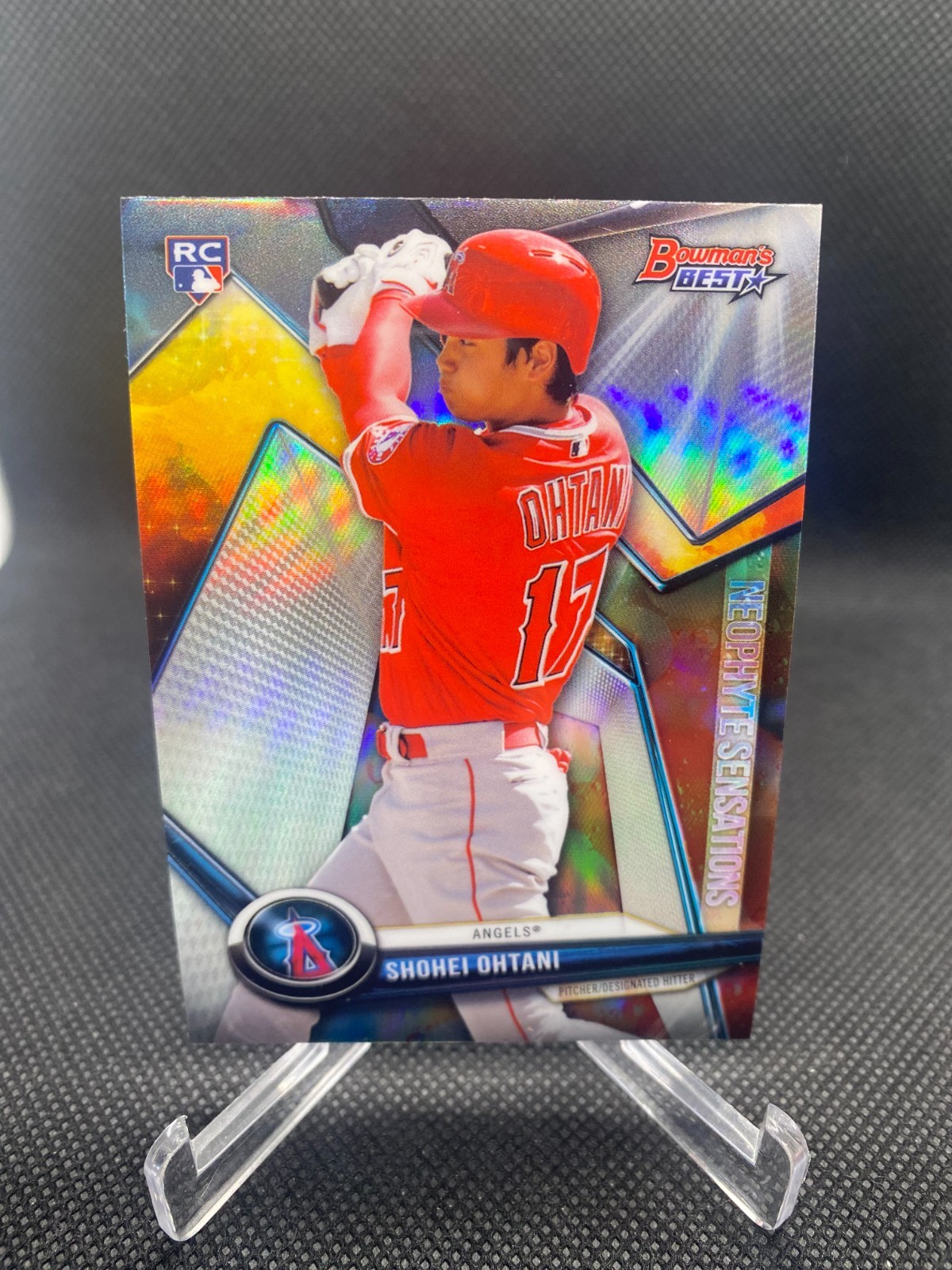 Shohei Ohtani 2018 Bowman's Best Neophyte Sensations #NS-SO RC