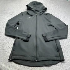 Nike Therma Flex Showtime Hoodie Charcoal Gray Full Zip Mens Size Medium M