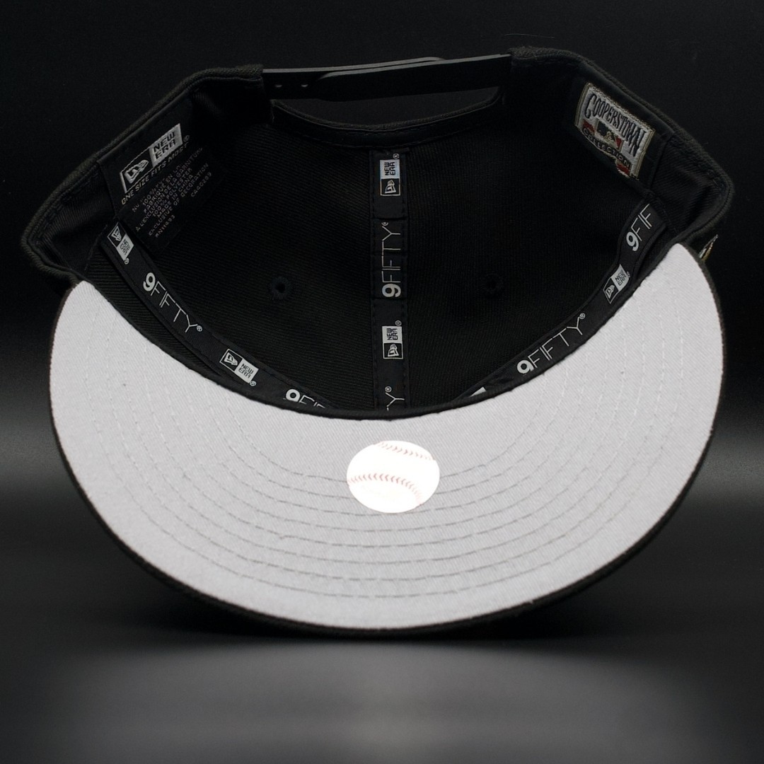 Chicago Cubs Black and Gold 1979 Logo All Star Game Grey Brim 9FIFTY SnapBack 