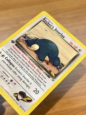 Pokemon TCG Rocket's Snorlax 33/132 1st Edition NM Gym Heroes Non Holo Vintage on eBay