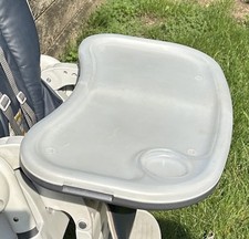 Chicco Black  Gray High Chair with Tray, Footrest  Safety Harness