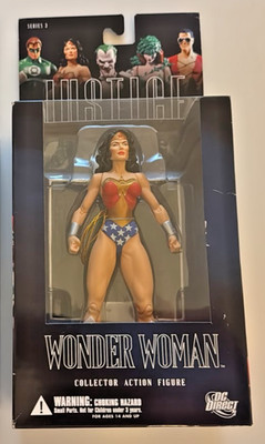DC Direct Action Figur Alex Ross Justice Wonder Woman *RARE* sealed