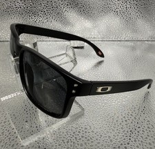 Oakley Holbrook Sunglasses - Black And Silver Polarized OO9102 