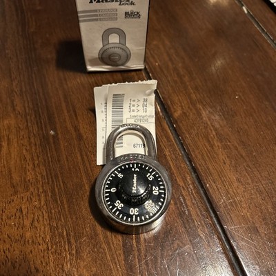 School Gym Locker Master Combination Lock Padlock Block Guard 