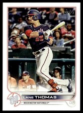 2022 Topps Lane Thomas Washington Nationals #555