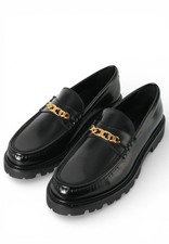 Celine MARGARET Triope Chaîne Mocassins Noir 38NO 49511895