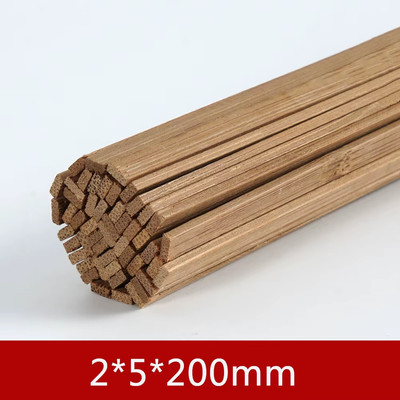 10Pcs/Lot Bamboo Wood DIY Building Model Material Handmade Craft Furniture Lante