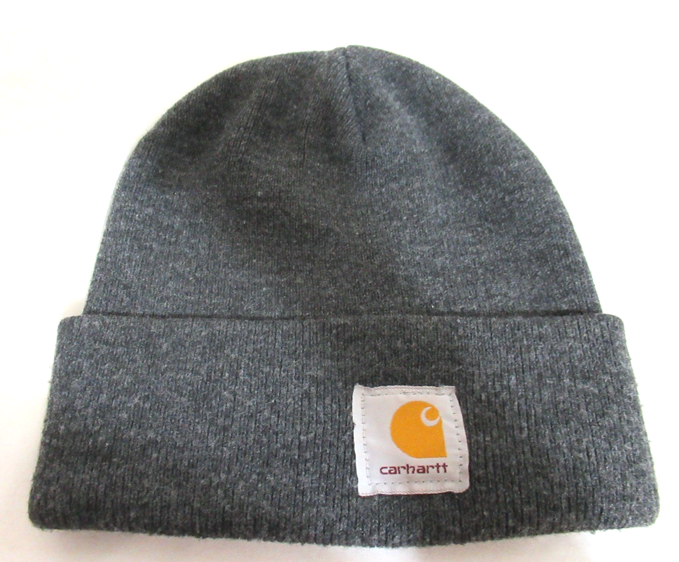 Carhartt Dark Gray Unisex Knit Beanie Hat One Size