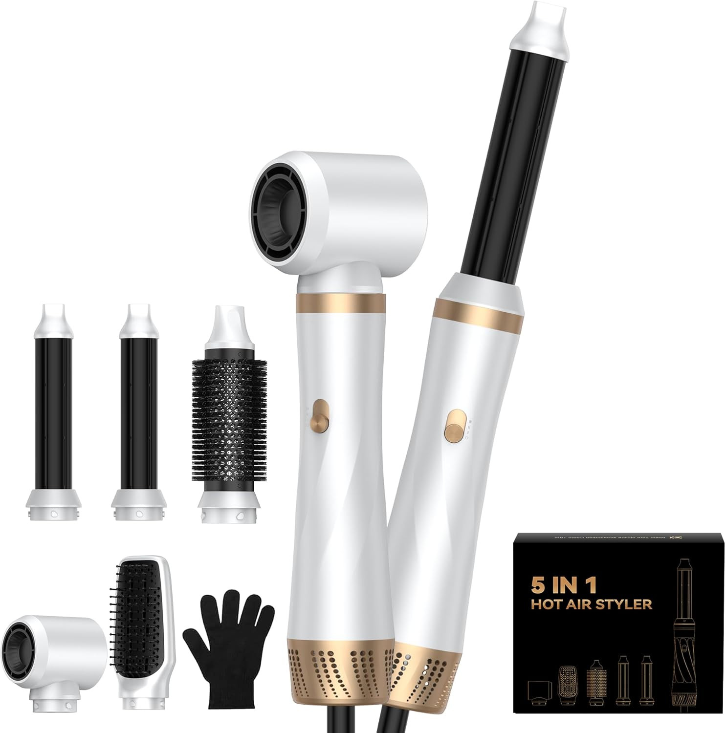 Airstyler 5 in 1 Professionale 1000W: Il Mai Più Senza per Capelli Top