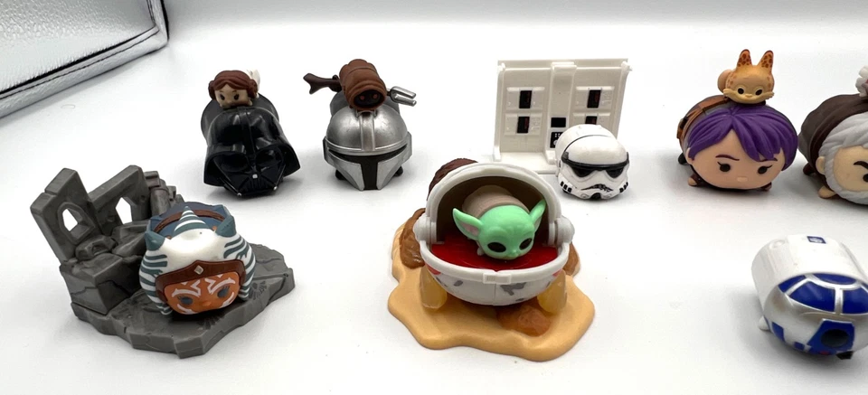 Полный виниловый набор из 10 предметов Jakks Star Wars Tsum Tsum серия 1 - Изображение 2 из 3