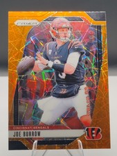 2024 Panini Prizm Joe Burrow 55 Color Match Orange Lazer Prizm