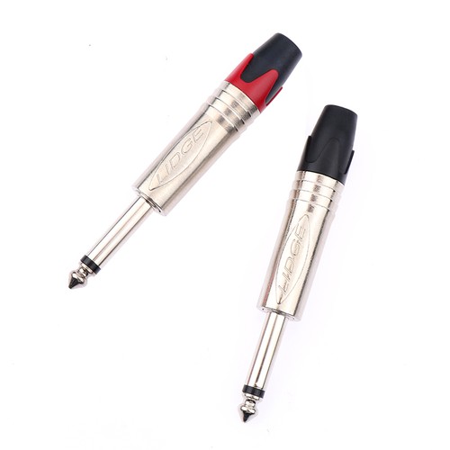 6.35 Mm Audio Plug Mute Plug Connector Jack Mono Assembly Microphone Conecto _ke - Afbeelding 6 van 17