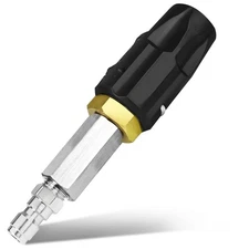 7-12 GPM Pressure Twist Nozzle, Adjustable Downstream Soft Wash Nozzle, Used ...