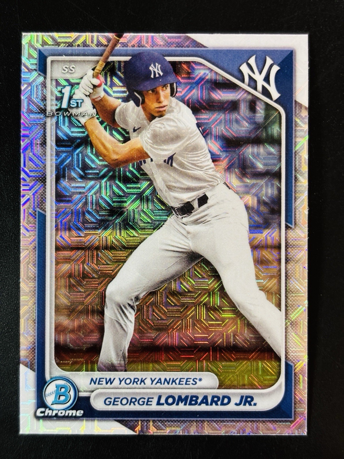 2024 Bowman #BCP-79 George Lombard Jr. Chrome Prospects Mojo Refractors