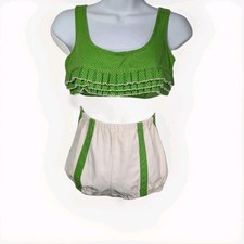 Women Swimsuit Authentic Vintage 1970s Padded...