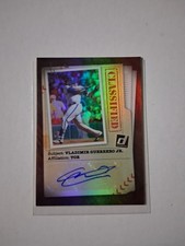 2020 Panini Donruss - Classified Signatures Vladimir Guerrero Jr. #CLS-VG (AU)