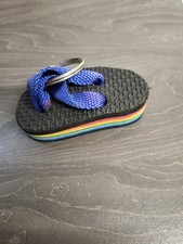 Retro Flip Flop Keyring Rare Collectable Memorabilia 