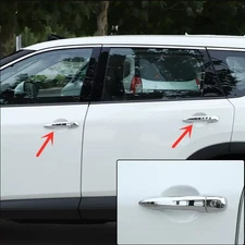 4Pcs ABS Chrome Door Handle Cover Molding Trim For Nissan Rogue 2021-2023