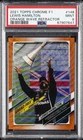 2021 TOPPS CHROME FORMULA 1 ORANGE WAVE REFRACTOR LEWIS HAMILTON 10/25 PSA 9