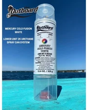 Mercury Cold Fusion White Outboard Lower Unit 2k Urethane Spray Can System