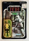 Vintage Star Wars BIKER SCOUT ROTJ 77a Back MOC 1983 Original Kenner