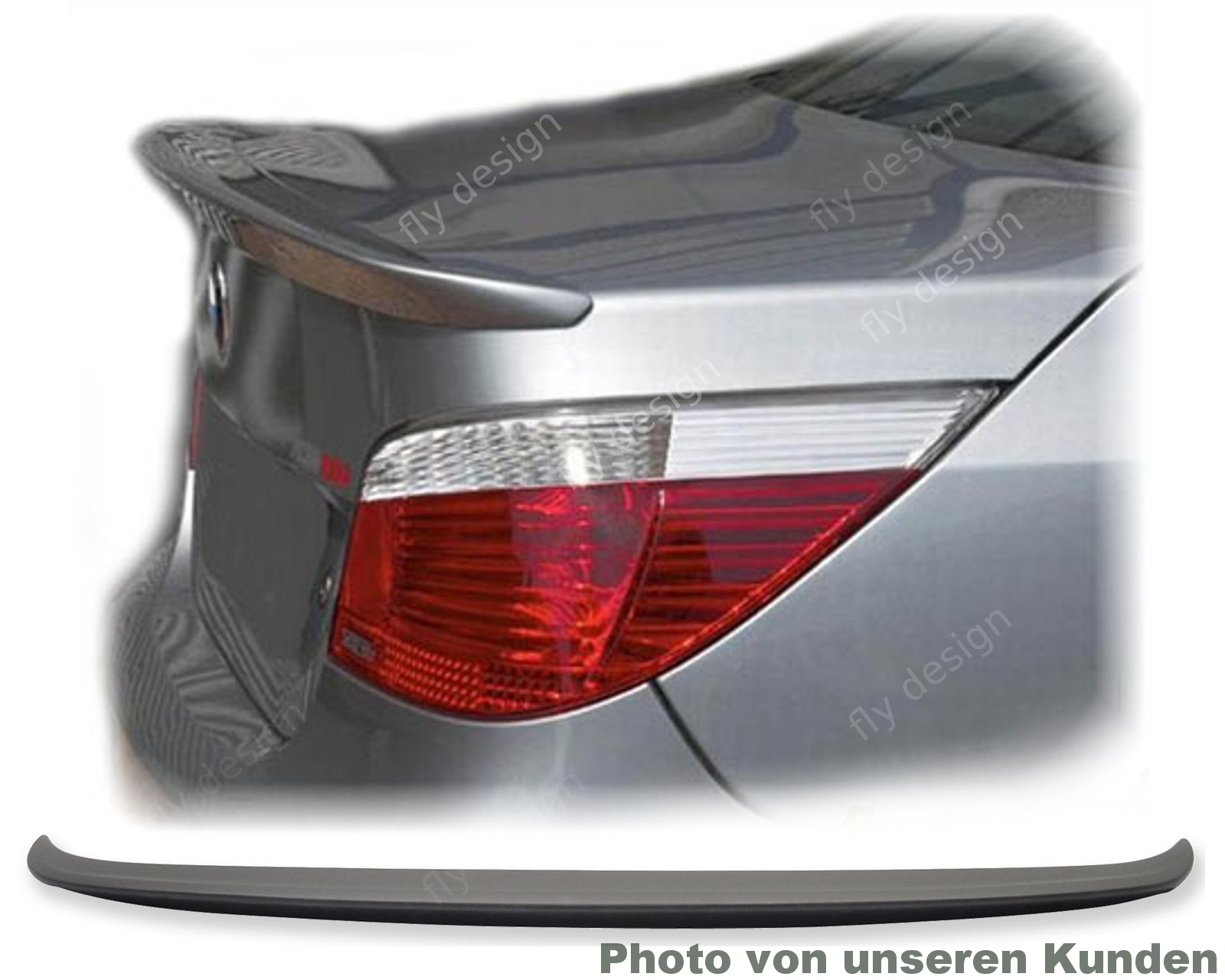 New Rear Spoiler Fits for BMW E60 5er, Wing, Spoiler Lip, a-Still Tita