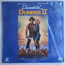 Crocodile Dundee 2 Laserdisc 