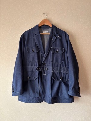 Engineered Garments 25SS FOLK Indigo Denim Jacket XS Relaxed Fit Rare #FB ZFA