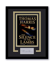 Silence Of The Lambs Thomas Harris Autograph Signed 11x14 Framed Photo ACOA