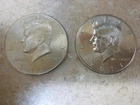 2011 P D - J. F. KENNEDY 50C COINS -From Rolls - BU - FREE SHIPPING - (B7)