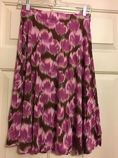 NWT Matilda Jane size S, Sway This way skirt, pink brown women's