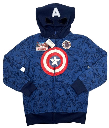 Tokidoki x Marvel Hoodie Mens Medium Navy Floating Heads Spider