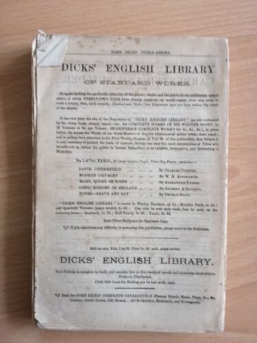 charles dickens DAVID COPPERFIELD illustr. H K Browne engl. - Bild 3 von 12