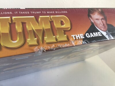 Brand New Factory Sealed Donald Trump Board Game I'm Back and You